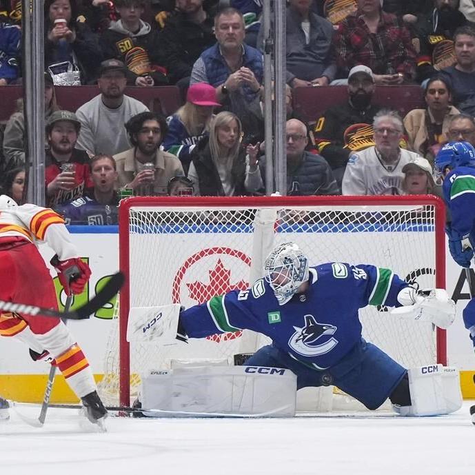 Demko backstops Vancouver Canucks to 4-1 win over Calgary Flames